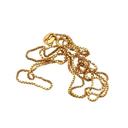 Viallinen kaulaketju, 375, Paino: 0,9 g