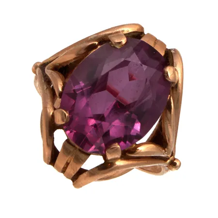 Kivisormus, koko 19¼, 583br, Paino: 7,9 g