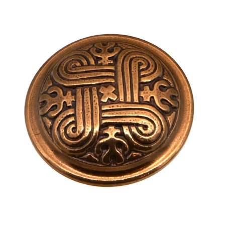 Rintaneula, Hannunvaakuna, Kalevala , Ø 28mm, pronssia