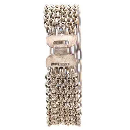 Rannekoru, Kalevala, Hämäläinen Juhlakääty, pituus 200mm, vuodelta 1991, 925, Paino: 36,7 g