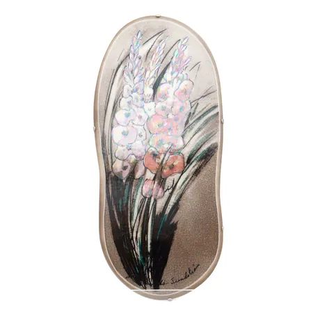 Seinälautanen, Arabia, Hänelle, mitat 39x17cm, design Heljä Liukko-Sundström.