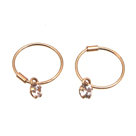 Kivikorvakorut, korkeus 16mm, 585br,  Paino: 0,7 g