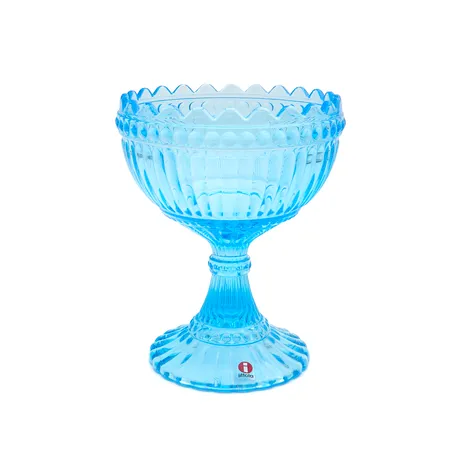 Mariskooli, Iittala Marimekko, korkeus 155mm, vaaleansininen.