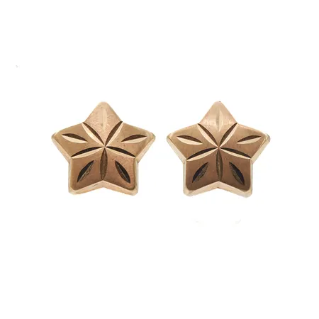 Korvakorut, korkeus 14mm, 585,  Paino: 1 g