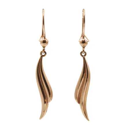 Korvakorut, korkeus 37mm, 585, Paino: 0,9 g