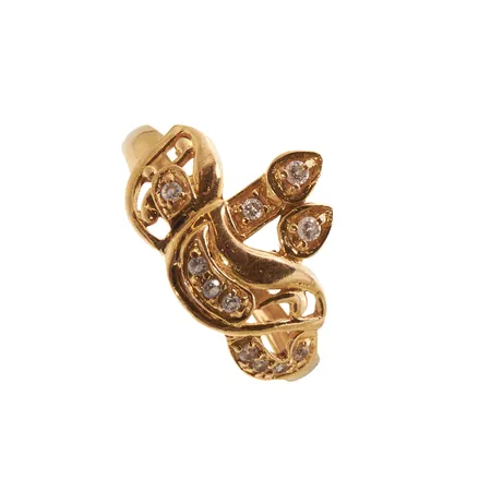 Kivisormus, koko 17½, 875br,  Paino: 3,2 g