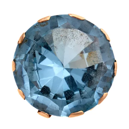 Kivisormus, koko 18¼, 585br, Paino: 8,9 g