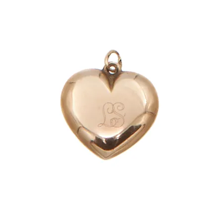 Sydänriipus, korkeus 21mm, 585, Paino: 1,4 g