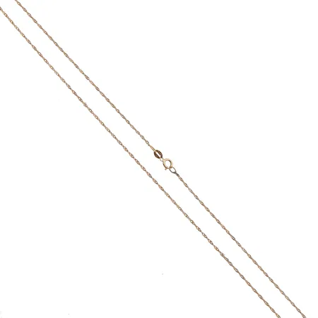 Singapore-kaulaketju, pituus 44cm, 585,  Paino: 1,1 g