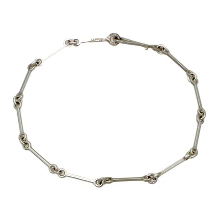 Rannekoru, Lapponia, Hopeapolku, design Björn Weckström, pituus 190mm, 925, Paino: 3 g