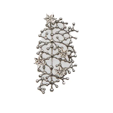 Kiviriipus, Tähtitaivas, Tapio Wirkkala, korkeus 53mm, 925br, Paino: 6,5 g