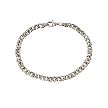 Panssariranneketju, pituus 22cm, 925,  Paino: 12,9 g