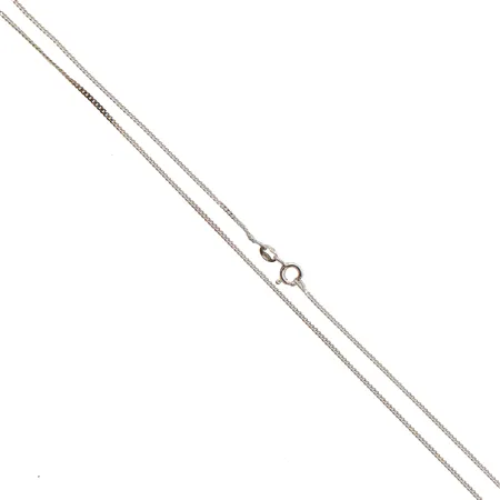 Panssarikaulaketju, pituus 38cm, 925,  Paino: 2,1 g