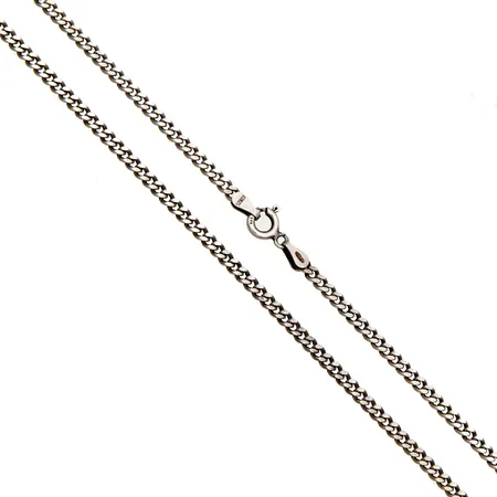 Panssarikaulaketju, pituus 50,5cm, leveys 2,7mm, Kultajousi Oy, 925, Paino: 9,8 g