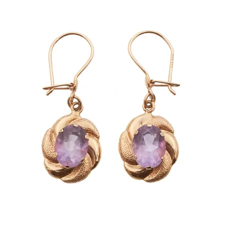 Kivikorvakorut, korkeus 30mm, 585br,  Paino: 1,8 g