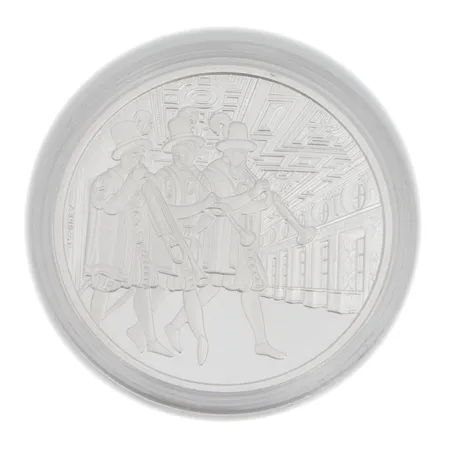 Hopearaha, Itävalta, 2002, 10, 925,  Paino: 17,3 g