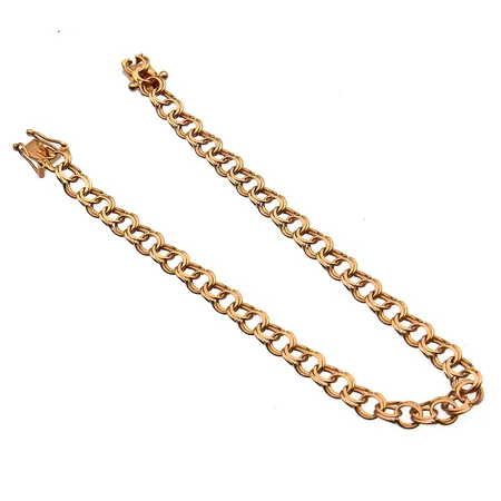 Bismarck-ranneketju, pituus 185mm, leveys 5mm, 585, Paino: 5,4 g