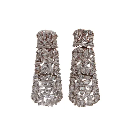 Kivikorvakorut, toinen tausta puuttuu, korkeus 30mm, 925br, Paino: 7 g