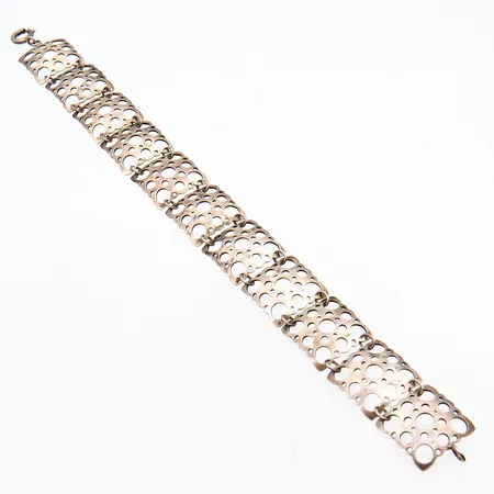 Rannekoru, Pitsi, Kultakeskus, Liisa Vitali, pituus 190mm, leveys 15mm, 925, Paino: 11 g