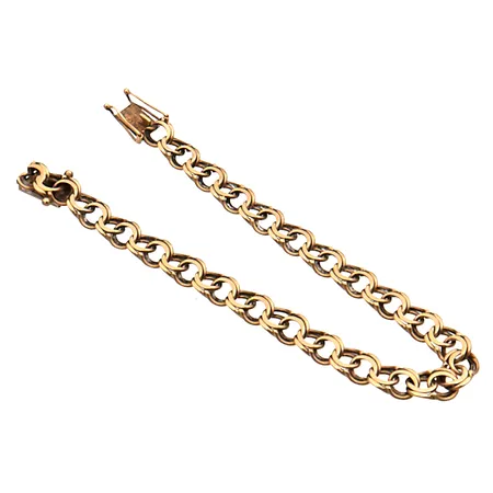 Bismarck-ranneketju, pituus 195mm, leveys 7mm, 585,  Paino: 11,9 g