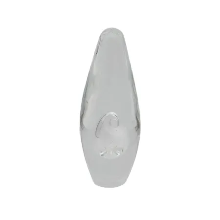 Lasiveistos Orkidea, signeeraus Timo Sarpaneva 240/1988, korkeus 15cm, pohjassa siirtelyjälkiä