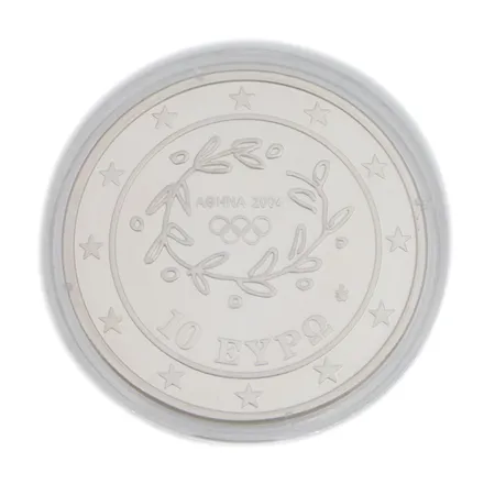 Hopearaha, 10 2004, Olympic Summer games in Athens 2004, 925,  Paino: 34,4 g