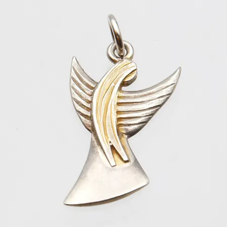 Enkeli-riipus, korkeus 30mm, leveys 16mm, 925, Paino: 2,4 g