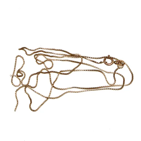 Viallinen kaulaketju, 585, Paino: 1,3 g