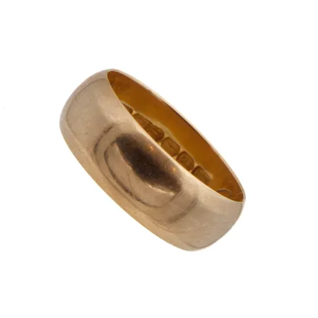 Sileä sormus, kaiverrettu, koko 17, 750, Paino: 5,3 g