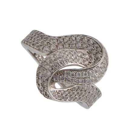 Kivisormus, koko 17¼, 925br, Paino: 4,2 g