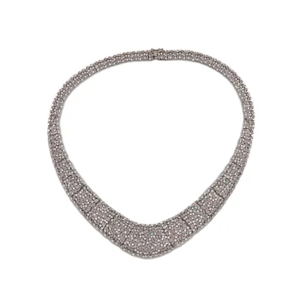 Kivikaulakoru, pituus 45cm, 925br, Paino: 59,4 g