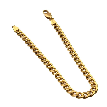 Panssariranneketju, pituus 180mm, leveys 4mm, 585,  Paino: 5,3 g