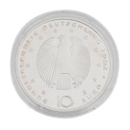 Hopearaha, Saksa 10, 2002, 925, Paino: 18 g