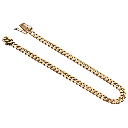 Panssariranneketju, pituus 190mm, leveys 4mm, 585, Paino: 9,2 g