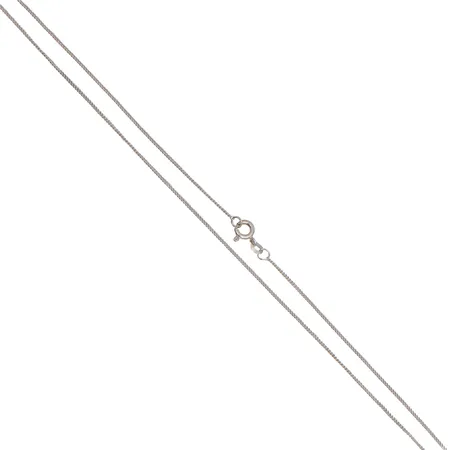 Panssarikaulaketju, pituus 45cm, 925, Paino: 1,5 g