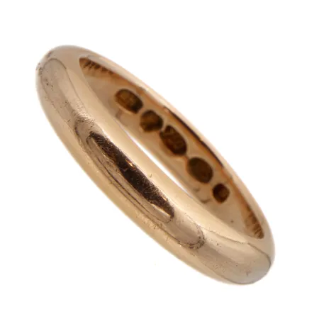 Sileä sormus, kaiverrettu, koko 21½, 750,  Paino: 11,1 g