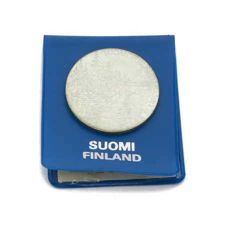 Juhlaraha, Kalevala 150 vuotta, nimellisarvo 50mk, 500, Paino: 20,2 g