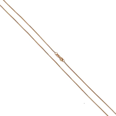 Venetsia-kaulaketju, pituus 48cm, leveys 1mm, 585, Paino: 2,3 g