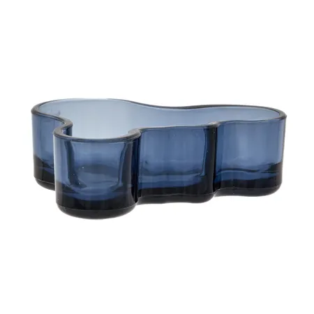 Aalto-malja, Iittala, mitat 30x90mm, sininen