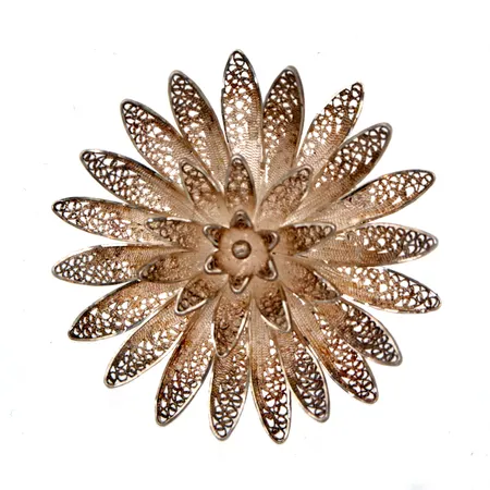 Rintaneula, Ø 42mm, nimileima ACO Aikala O & Co Ky, vuodelta 1980, 830, Paino: 8,3 g