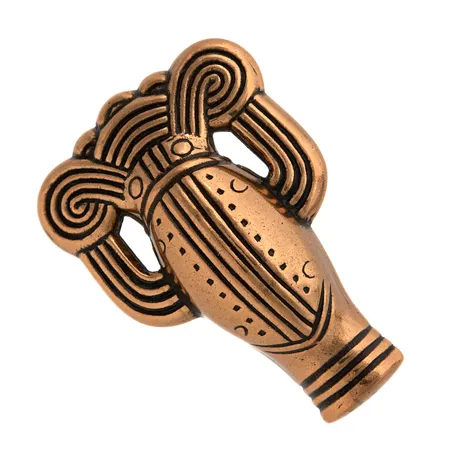 Rintaneula Kalevala, Krapusolki, leveys 41mm, pronssia, rasia