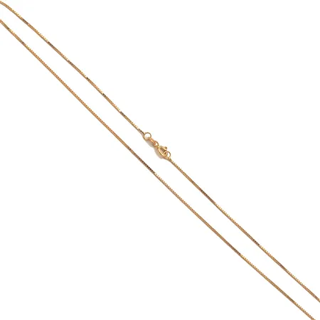 Venetsia-kaulaketju, pituus 42cm, leveys 1mm, 585, Paino: 2,1 g