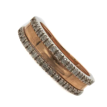 TImanttisormus 24xn.0.01ct, koko 16, Timanttiset, 585 Paino: 2,9 g