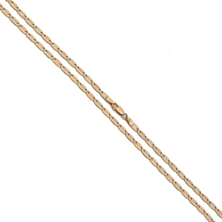 Kaulakoru, pituus 51cm, leveys 4mm, 750, Paino: 17,8 g