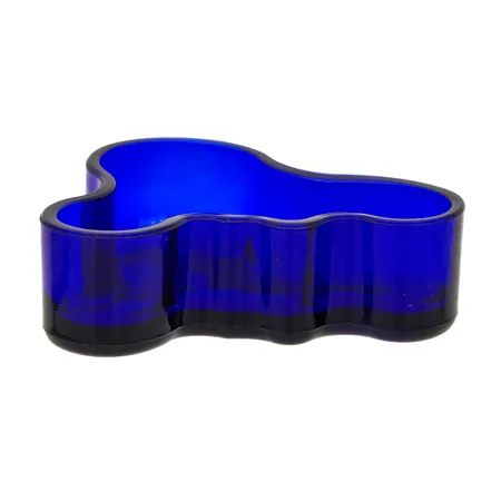 Aalto-malja, Iittala, mitat 30x100mm, koboltinsininen