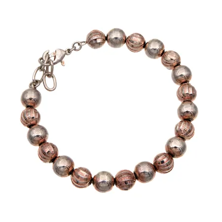 Rannekoru, vähäisiä käytön jälkiä, pituus 180-210mm, 925, Paino: 24,1 g