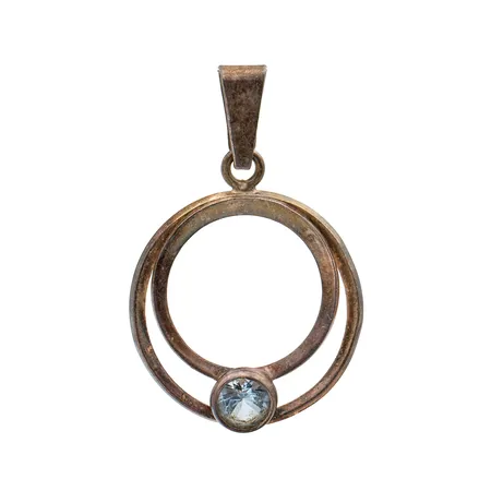 Kiviriipus, korkeus 31mm, Kultasepät Salovaara, 925br, Paino: 1,8 g