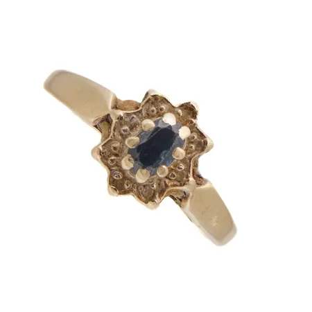 Kivisormus, koko 18, 585br,  Paino: 2,2 g