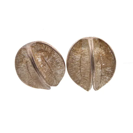 Korvakorut Kalevala, Lumikukka, korkeus 14mm, taustat ei alkuperäiset ja metallia, 925br,  Paino: 4,1 g