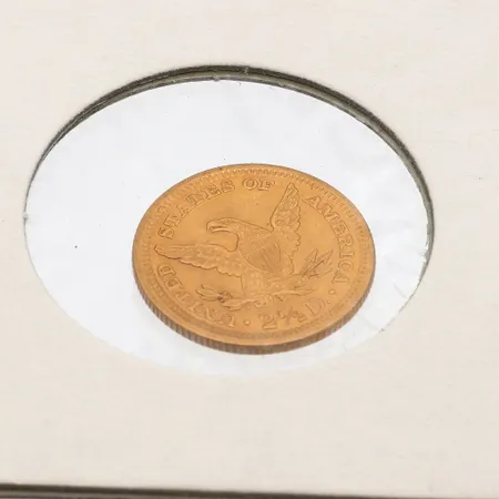 Kultaraha Coronet head, nimellisarvo 2½ dollaria, vuodelta 1898, USA, 900, Paino: 4,2 g